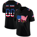 Custom A.Cardinal Black Limited Fashion Flag Stitched Football Jerseys