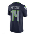 S.Seahawks #14 DK Metcalf Vapor F.U.S.E. Limited Jersey - College Navy Stitched American Football Jerseys