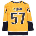 N.Predators #57 Dante Fabbro   Gold Stitched American Hockey Jerseys