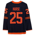 E.Oilers #25 Darnell Nurse   Alternate Jersey Navy Stitched American Hockey Jerseys