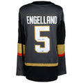 V.Golden Knights #5 Deryk Engelland   Breakaway Jersey with Vegas Born Inscription Gray Stitched American Hockey Jerseys