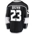 LA.Kings #23 Dustin Brown Fanatics Branded Breakaway Player Jersey Black Stitched American Hockey Jerseys
