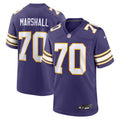 Minnesota Vikings Jim Marshall Purple Retired Player Alternate Game Jersey