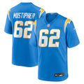 Los Angeles Chargers Sam Mustipher Powder Blue Team Game Jersey