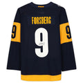 N.Predators #9 Filip Forsberg   2022 Stadium Series Jersey Navy Stitched American Hockey Jerseys