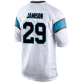 C.Panthers #29 D'Shawn Jamison white Team Game Jersey Football Stitched Jersey