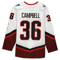 T.Maple Leafs #36 Jack Campbell   2022 All-Star Game White Stitched American Hockey Jerseys