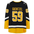 P.Penguins #59 Jake Guentzel   Breakaway 2021 Alternate Jersey Black Stitched American Hockey Jerseys