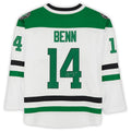 D.Stars #14 Jamie Benn   Breakaway Jersey White Stitched American Hockey Jerseys