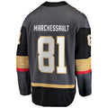 V.Golden Knights #81 Jonathan Marchessault Alternate Premier Breakaway Player Jersey Gray Hockey Jerseys