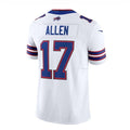 B.Bills #17 Josh Allen White Vapor F.U.S.E. Limited JerseyHome American Football Jerseys