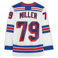 NY.Rangers #79 K'Andre Miller Rangers   2020-21 Reverse Retro White Stitched American Hockey Jerseys