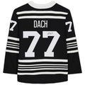 C.Blackhawks #77 Kirby Dach   Alternate Breakaway Jersey Black Stitched American Hockey Jerseys