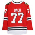 C.Blackhawks #77 Kirby Dach   Breakaway Jersey Red Stitched American Hockey Jerseys