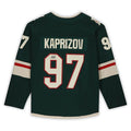 M.Wild #97 Kirill Kaprizov   Jersey Imperfect Condition Green Stitched American Hockey Jerseys