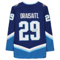 E.Oilers #29 Leon Draisaitl   2022 All-Star Game Blue Stitched American Hockey Jerseys