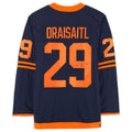E.Oilers #29 Leon Draisaitl   Navy Alternate Jersey Stitched American Hockey Jerseys