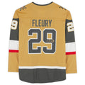 V.Golden Knights #29 Marc-Andre Fleury   Gold Alternate Breakaway Jersey Stitched American Hockey Jerseys