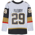 V.Golden Knights #29 Marc-Andre Fleury   Breakaway Jersey White Stitched American Hockey Jerseys