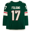 M.Wild #17 Marcus Foligno   Jersey Green Stitched American Hockey Jerseys