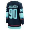 S.Kraken #90 Marcus Johansson Home Breakaway Player Jersey Blue Stitched American Hockey Jerseys
