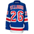 NY.Rangers #26 Martin St. Louis   Reebok Blue Stitched American Hockey Jerseys
