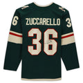 M.Wild #36 Mats Zuccarello   Jersey Green Stitched American Hockey Jerseys