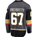 V.Golden Knights #67 Max Pacioretty Alternate Breakaway Player Jersey Black Gray Hockey Jerseys