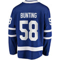 T.Maple Leafs #58 Michael Bunting Home Breakaway Player Jersey Blue Stitched American Hockey Jerseys