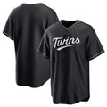 Los Angeles Angels Team Big Logo Black 'Gothic Halo Edition' Vapor Limited Stitched Baseball Jersey