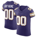 Custom MN.Vikings Purple Scarlet Vapor F.U.S.E. Elite Jersey Stitched American Football Jerseys