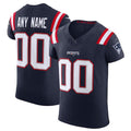 Custom NE.Patriots Navy Scarlet Vapor F.U.S.E. Elite Jersey Stitched American Football Jerseys