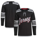 NJ.Devils 2021-22 Alternate Primegreen Authentic Pro Jersey Black Stitched American Hockey Jerseys