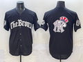 New York Yankees Team Big Logo Black 'Gothic Legacy Edition' Vapor Premier Limited Stitched Baseball Jersey