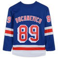 NY.Rangers #89 Pavel Buchnevich   Breakaway Jersey Blue Stitched American Hockey Jerseys