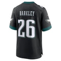 P.Eagles #26 Saquon Barkley Alternate Game Jersey - Black American Football Jerseys