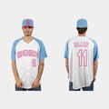 #11 ROWDY TELLEZ MEXICO BASEBALL 2023 WORLD BASEBALL CLASSIC JERSEYC WHITE BLUE Stitches Baseball Jerseys