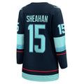 S.Kraken #15 Riley Sheahan Blue Home Breakaway Player Jersey Stitched American Hockey Jerseys