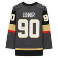 V.Golden Knights #90 Robin Lehner   Gray Hockey Jerseys