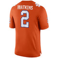C.Tigers #2 Sammy Watkins Game Jersey Orange Stitched American College Jerseys