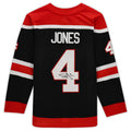 C.Blackhawks #4 Seth Jones Authenti  Reverse Retro  Jersey Red Stitched American Hockey Jerseys