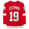 D.Red Wings #19 Steve Yzerman   Jersey Red Stitched American Hockey Jerseys