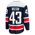 W.Capitals #43 Tom Wilson 2020-21 Alternate Premier Breakaway Player Jersey Navy Stitched American Hockey Jerseys