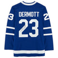 T.Maple Leafs #23 Travis Dermott   Blue Stitched American Hockey Jerseys