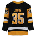 P.Penguins #35 Tristan Jarry   Breakaway Jersey Black Stitched American Hockey Jerseys