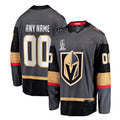 Custom V.Golden Knights Fanatics Branded 2023 Stanley Cup Champions Alternate Breakaway Custom Jersey - Black Stitched American Hockey Jerseys