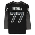 TB.Lightning #77 Victor Hedman   Black Alternate Jersey Stitched American Hockey Jerseys
