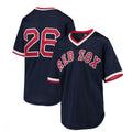 Boston Red Sox #26 Wade Boggs Mitchell & Ness Cooperstown Collection Mesh Batting Practice Jersey - Navy Baseball Jerseys