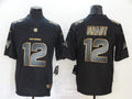 Men's Tampa Bay Buccaneers #12 Tom Brady Black Authentic Game jersey