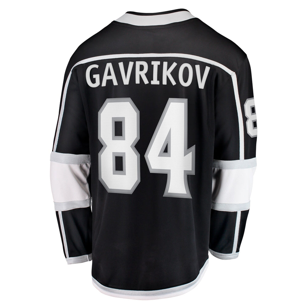 Vladislav Gavrikov Los Angeles Kings   Home Breakaway Jersey - Black